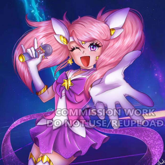 Comission Star Guardian Lux